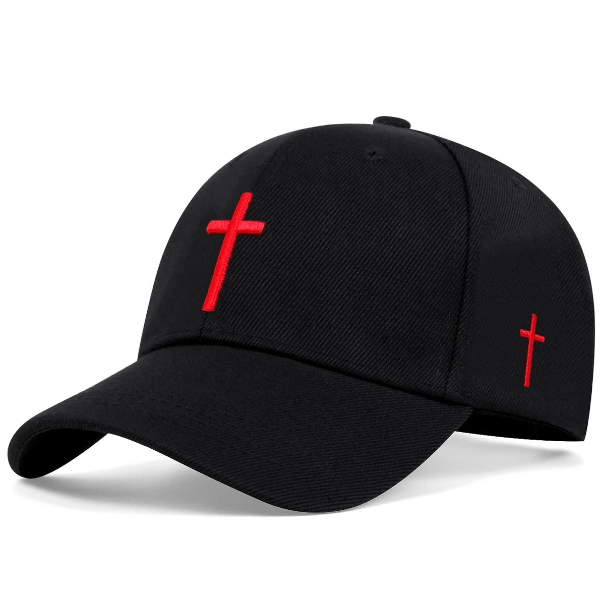 Simple Black Baseball Cap Solid Color Golf Hat Cotton Snapback Caps Casual Hip Hop Dad Hats Men