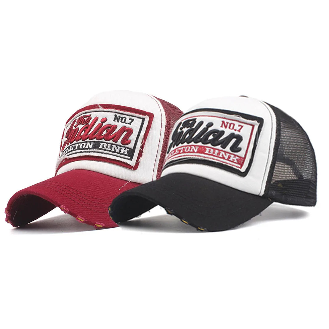 Streetwear Letter Embroidery Mesh Dad Baseball Cap Fashion Snapback Hip Hop Outdoor Y2K Trucker Hats Gorras F2719 for Women Men