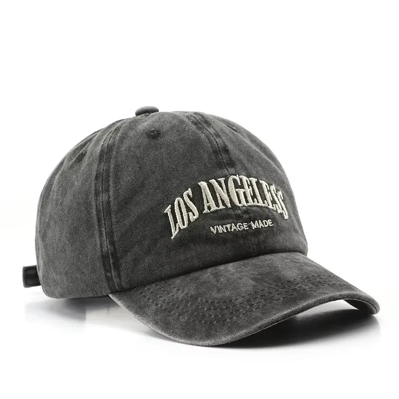 Cotton Baseball Cap Men Women Embroidery Hat Soft Top Caps Casual Retro Snapback Hats Unisex - Soft