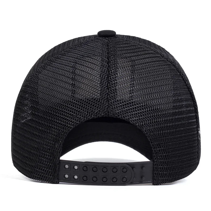 Unisex Snapback Caps Men Breathable Mesh Hats Women Embroidery Bear Baseball Cap Man S Cotton Hip