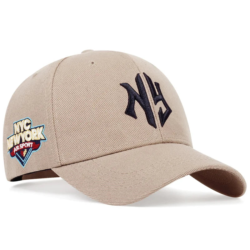 Men Baseball Cap Cotton Hip Hop Snapback Hat Women Adult Outdoor Casual Sun Hats Letter Embroidery
