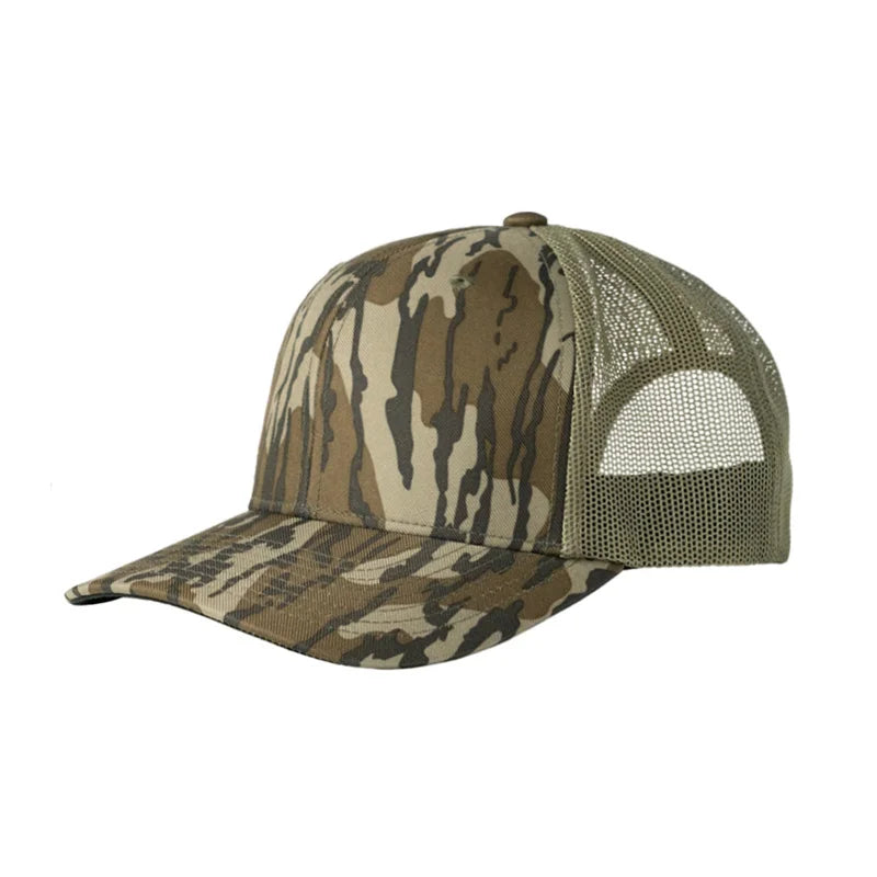 Summer Mesh Baseball Cap Men Women Slight Curved Snapback Trucker Hat Unisex Casual Outdoor