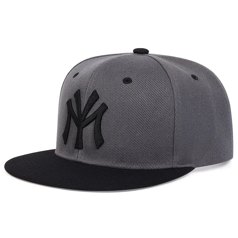Unisex Letter Embroidery Hip-Hop Hats Outdoor Adjustable Casual Baseball Caps Sunscreen Hat Sports