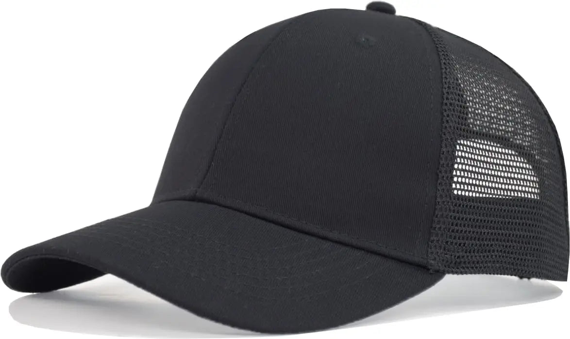 Sizes 55-60cm Adjustable Snapback Baseball Trucker Basic Plain Men S Women Mesh Work Splicing Cap