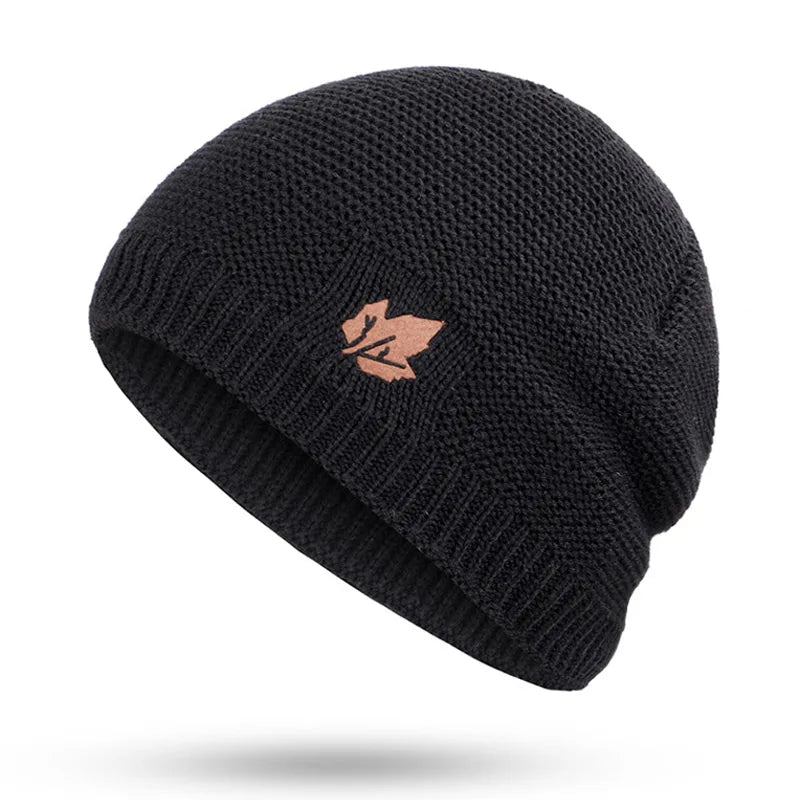 Winter Knit Hats Men S Women Outdoor Warm Thickening Plus Velvet Loose Caps Skullies Brand Ski Male