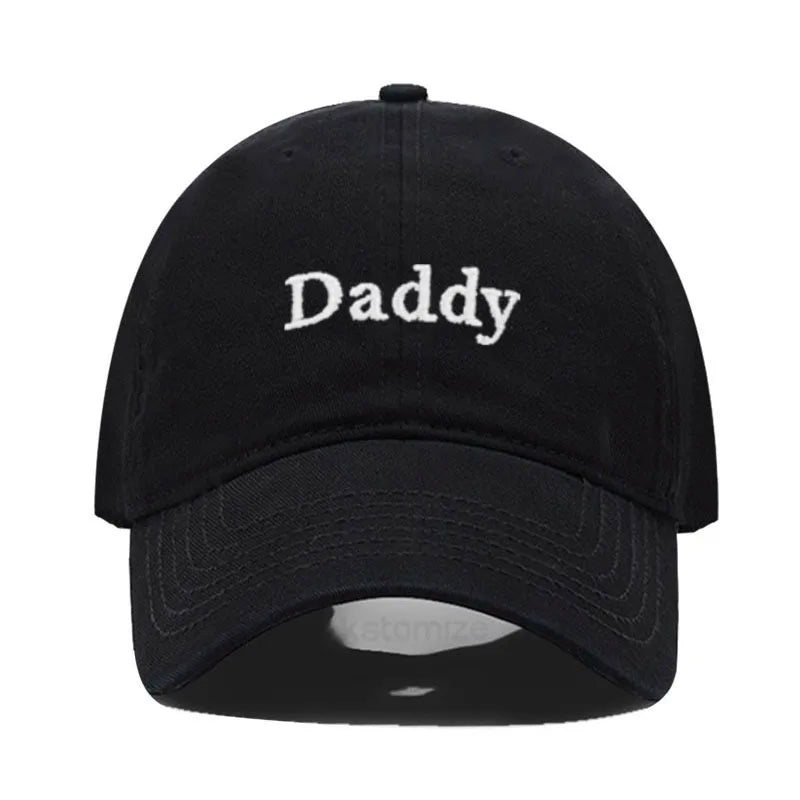 Daddy Mommy Embroidery Baseball Cap Men Women Unisex Soft Washed Cotton Hats Father S Mother Day