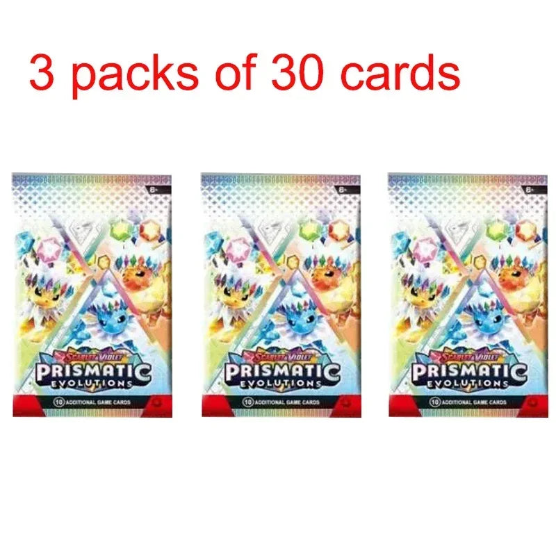 360 Pokémon TCG English Cards – Destined Rivals, Prismatic Evolutions, Scarlet & Violet 151 & Paldean Fates Booster Set