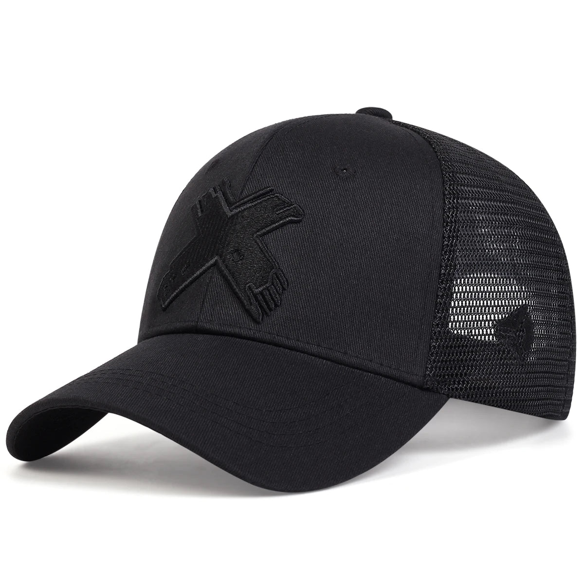 Summer Men Mesh Baseball Cap Outdoor Sport X Letter Snapback Hat Women Unisex Breathable Caps Hip