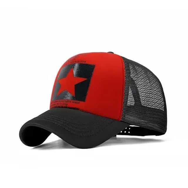 Spring Baseball Cap Snapback Mesh Hats Hip Hop Caps Cool Men Female Outdoor Casual Sun Hat