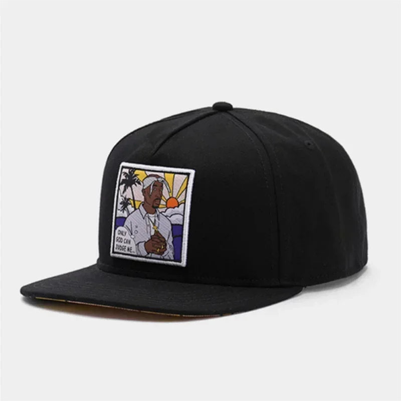 Luxury Cool Baseball Caps Black Snapback Cap Hiphop Men Cotton100 Knight Outdoor Trucker Hat Gorras