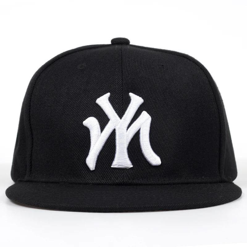 Letter Embroidery Baseball Cap Hip Hop Outdoor Snapback Caps Adjustable Flat Hats Sun Hat