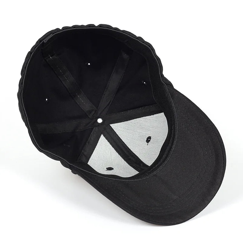 Brand Black Hats Sons Anarchy Reaper Crew Fitted Baseball Cap Women Men Letters Embroidered Hat Hip