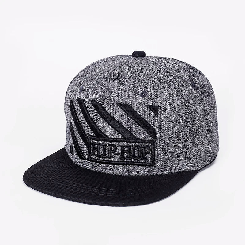 Acrylic Embroidered Headwear Outdoor Casual Sun Baseball Cap Man Women Hip Hop Hat Female Male