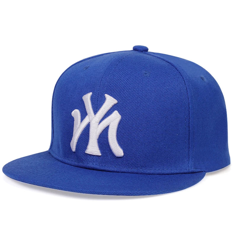 Letter Embroidery Baseball Cap Hip Hop Outdoor Snapback Caps Adjustable Flat Hats Sun Hat