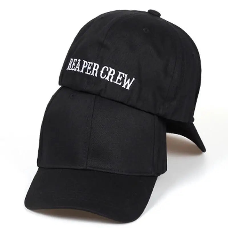 Brand Black Hats Sons Anarchy Reaper Crew Fitted Baseball Cap Women Men Letters Embroidered Hat Hip