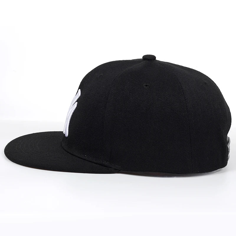 Letter Embroidery Baseball Cap Hip Hop Outdoor Snapback Caps Adjustable Flat Hats Sun Hat
