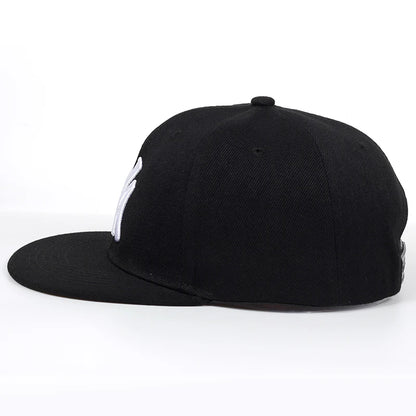 Letter Embroidery Baseball Cap Hip Hop Outdoor Snapback Caps Adjustable Flat Hats Sun Hat