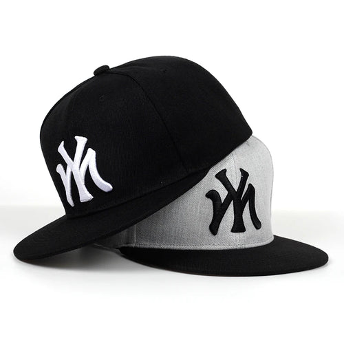 Letter Embroidery Baseball Cap Hip Hop Outdoor Snapback Caps Adjustable Flat Hats Sun Hat