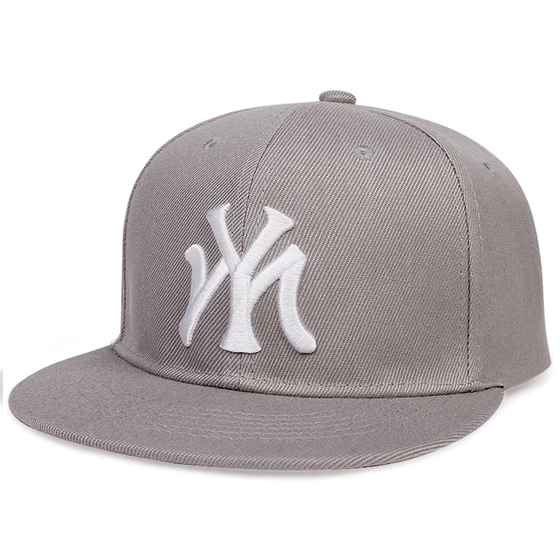 Letter Embroidery Baseball Cap Hip Hop Outdoor Snapback Caps Adjustable Flat Hats Sun Hat