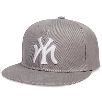 Letter Embroidery Baseball Cap Hip Hop Outdoor Snapback Caps Adjustable Flat Hats Sun Hat