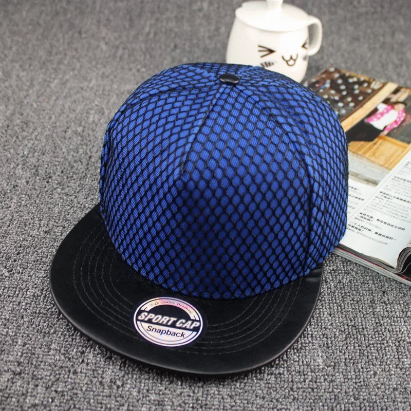 5 Colors Plastic Triangle Baseball Cap Hat Hip Hop Flat-Brimmed Snapback Hats Men Women