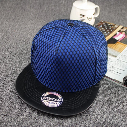 5 Colors Plastic Triangle Baseball Cap Hat Hip Hop Flat-Brimmed Snapback Hats Men Women