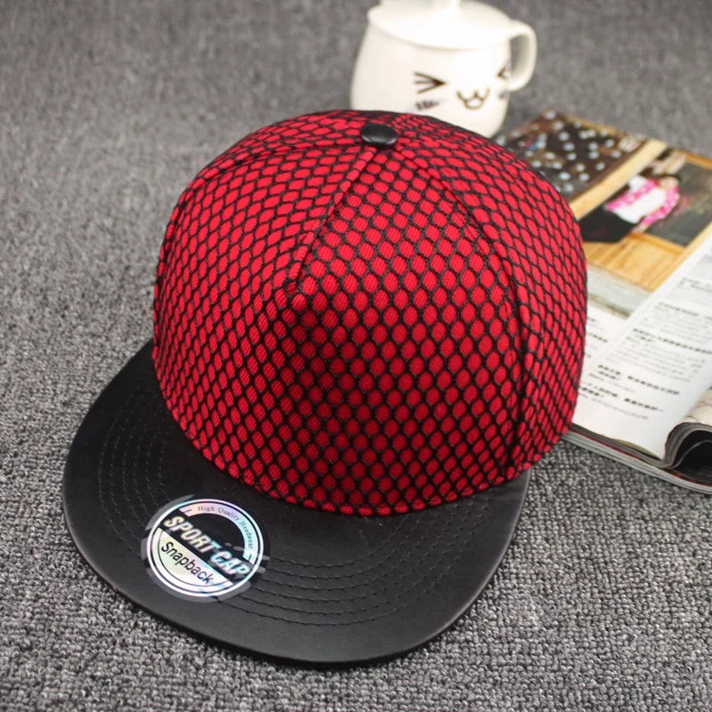 5 Colors Plastic Triangle Baseball Cap Hat Hip Hop Flat-Brimmed Snapback Hats Men Women