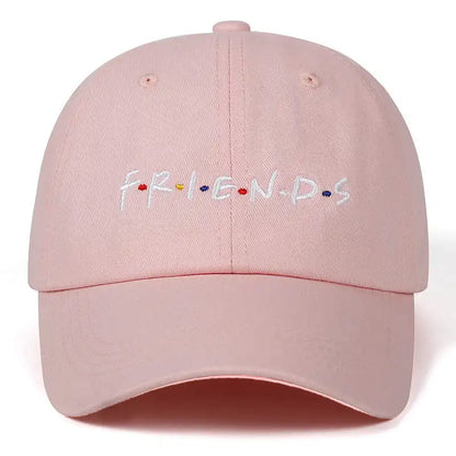 Women Men Spring Summer Dad Hat Friends Embroidery Baseball Cap Cotton Adjustable Snapback Hats