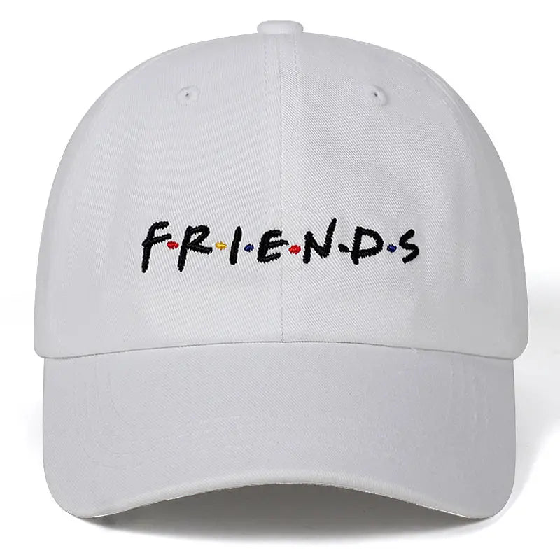Women Men Spring Summer Dad Hat Friends Embroidery Baseball Cap Cotton Adjustable Snapback Hats