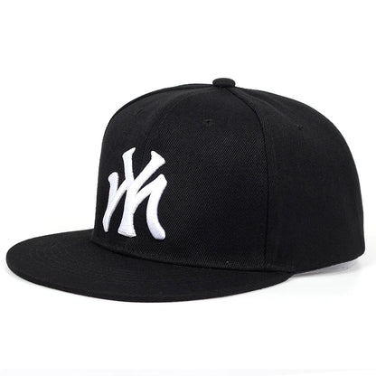 Letter Embroidery Baseball Cap Hip Hop Outdoor Snapback Caps Adjustable Flat Hats Sun Hat