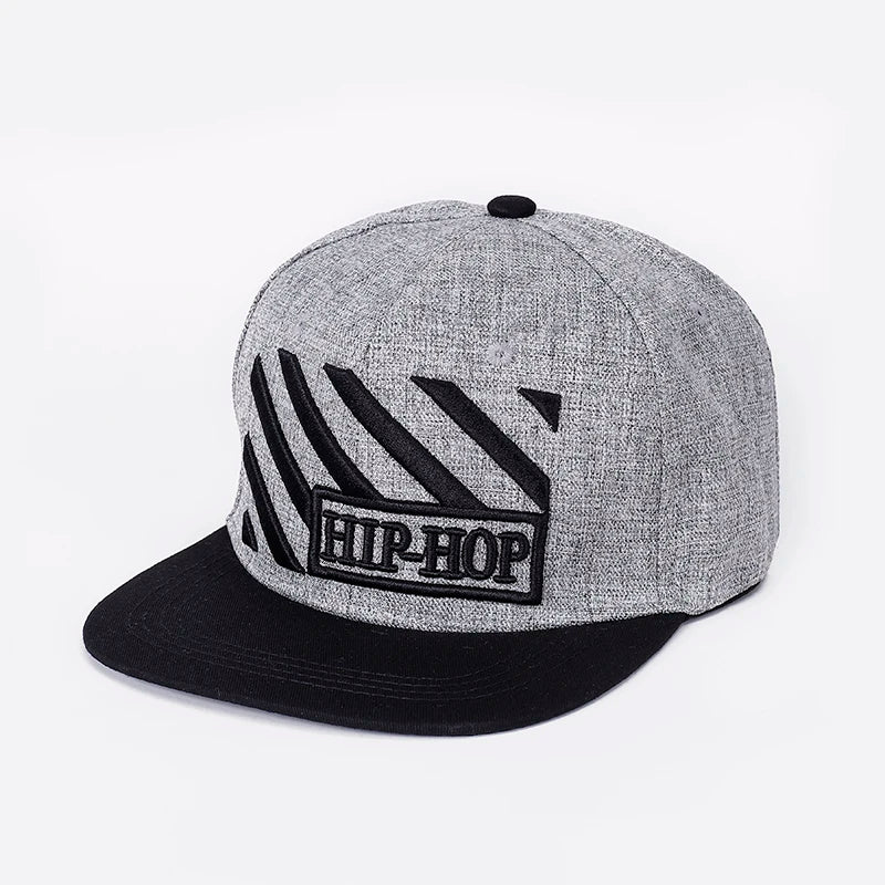 Acrylic Embroidered Headwear Outdoor Casual Sun Baseball Cap Man Women Hip Hop Hat Female Male