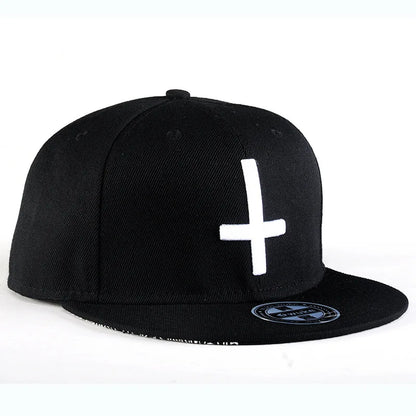 Snapback Baseball Hat Ten Times Embroidery Adjustable Hats Youth Men Women Cap Flat Trend Street