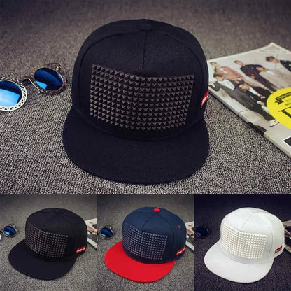 5 Colors Plastic Triangle Baseball Cap Hat Hip Hop Flat-Brimmed Snapback Hats Men Women
