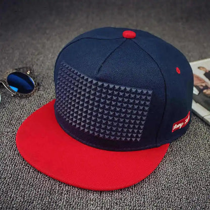 5 Colors Plastic Triangle Baseball Cap Hat Hip Hop Flat-Brimmed Snapback Hats Men Women