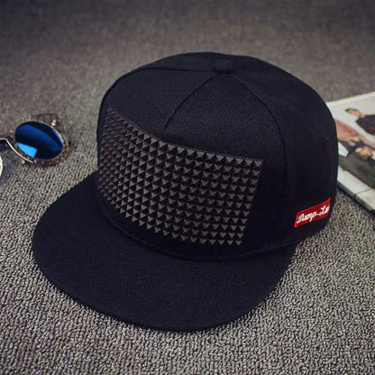5 Colors Plastic Triangle Baseball Cap Hat Hip Hop Flat-Brimmed Snapback Hats Men Women