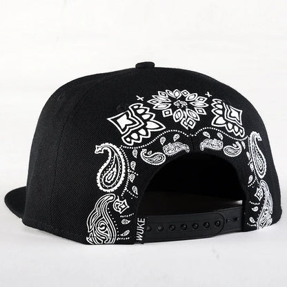 Snapback Baseball Hat Ten Times Embroidery Adjustable Hats Youth Men Women Cap Flat Trend Street