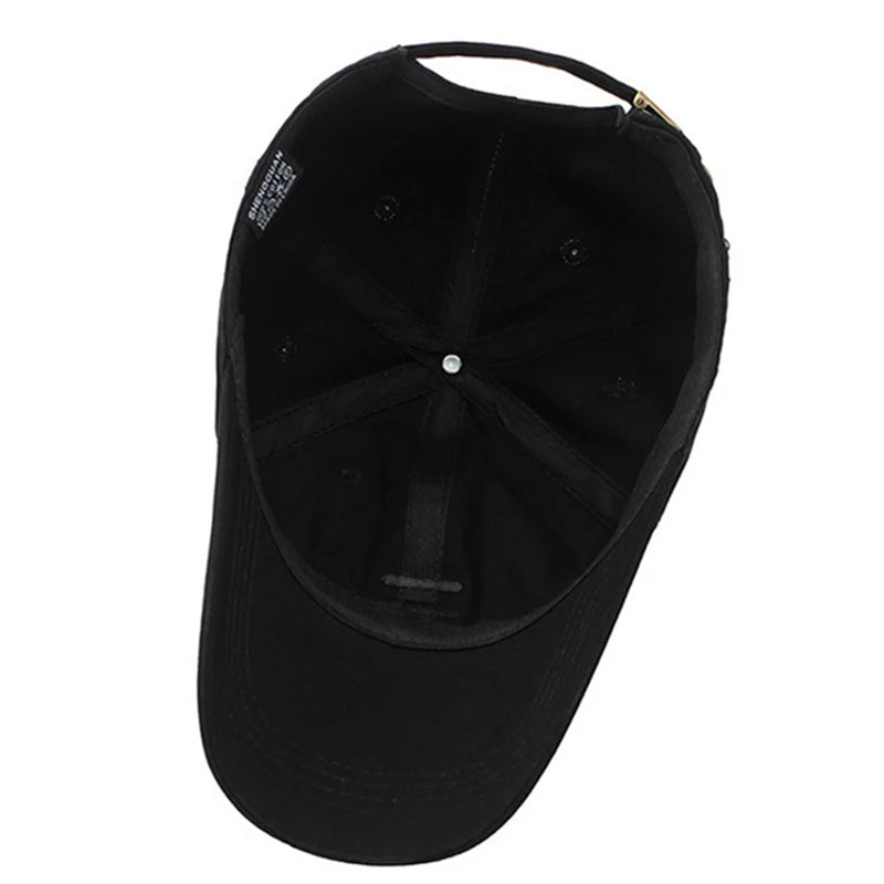 Mens Brand Baseball Caps Cotton Summer Cap Women Bone Gorras Black Dad Hats Casquette Snpback