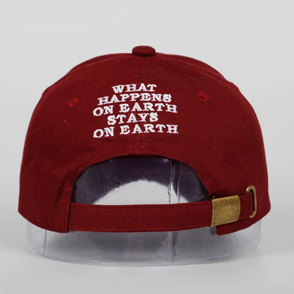 Unisex Spring Summer Damn Hats Embroidered Earth Dad Hat Hip Hop Cap Kendrick Lamar Rapper Snapback