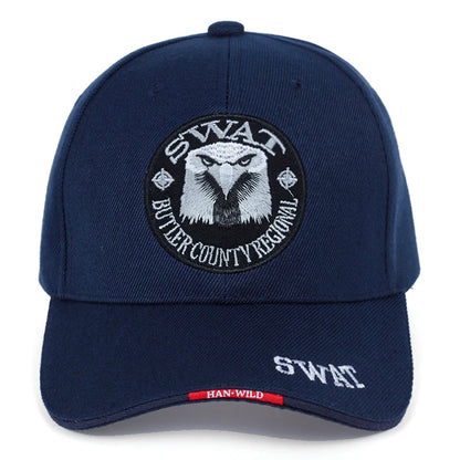 Swat Army Cap Male Embroidered Eagle Black Baseball Caps Men Gorras Para Hombre Women Snapback Bone
