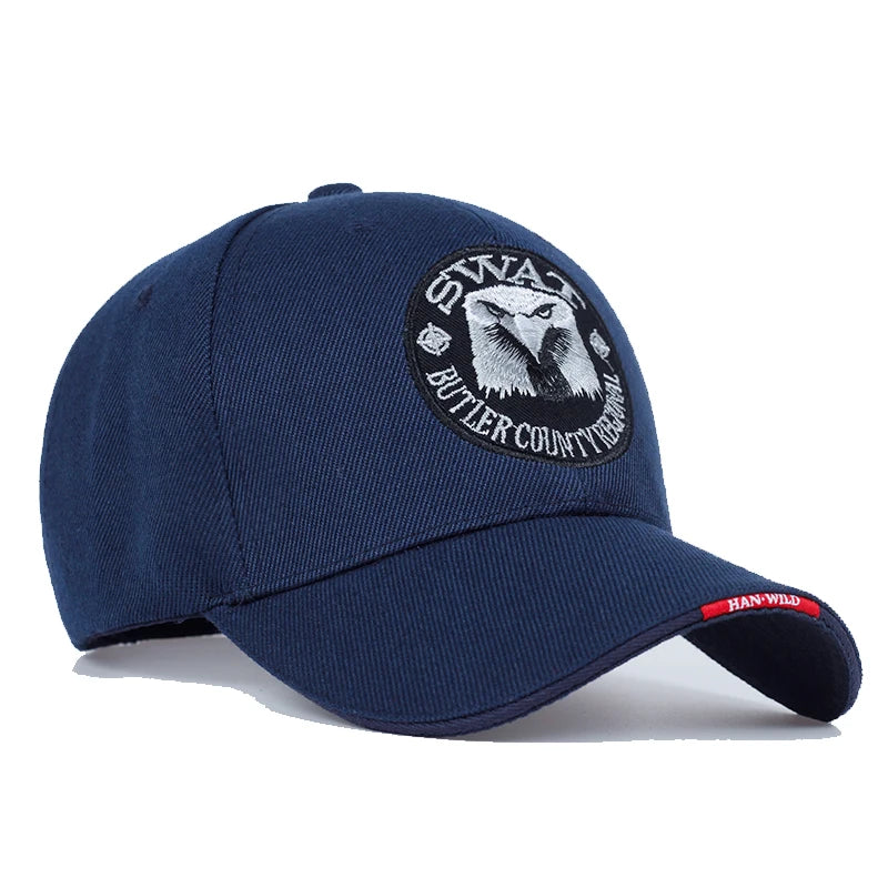 Swat Army Cap Male Embroidered Eagle Black Baseball Caps Men Gorras Para Hombre Women Snapback Bone