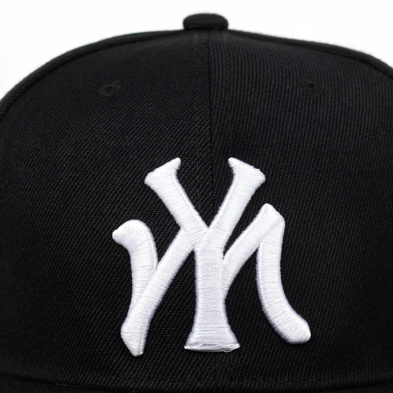 Letter Embroidery Baseball Cap Hip Hop Outdoor Snapback Caps Adjustable Flat Hats Sun Hat