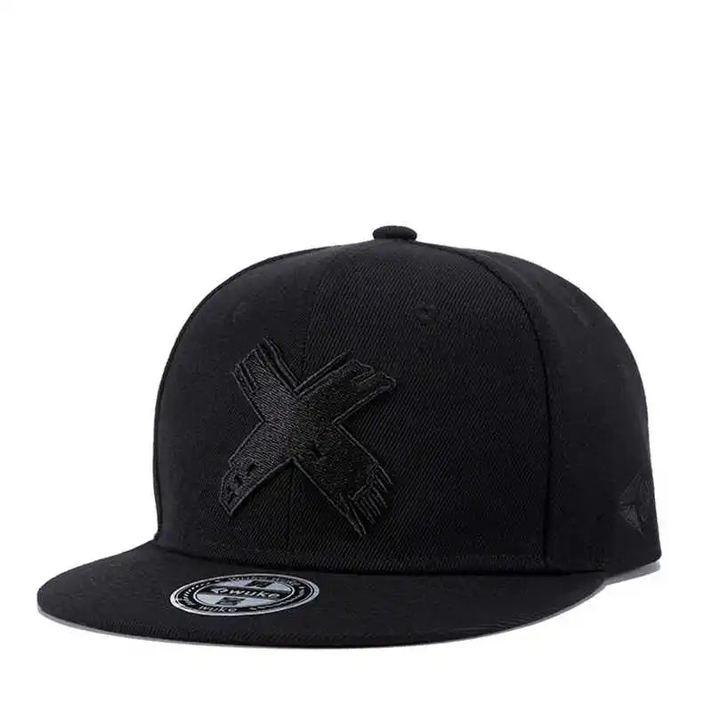 Snapback Baseball Hat Ten Times Embroidery Adjustable Hats Youth Men Women Cap Flat Trend Street