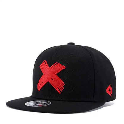 Snapback Baseball Hat Ten Times Embroidery Adjustable Hats Youth Men Women Cap Flat Trend Street