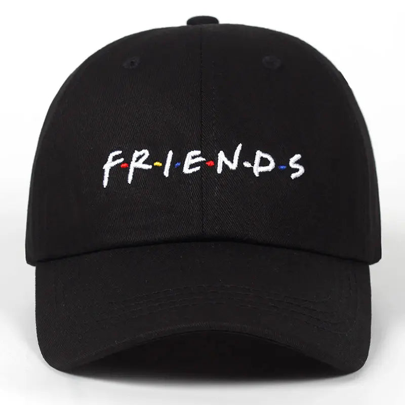 Women Men Spring Summer Dad Hat Friends Embroidery Baseball Cap Cotton Adjustable Snapback Hats