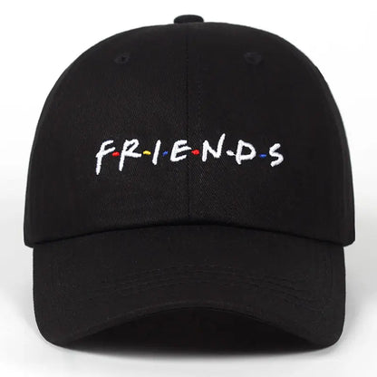 Women Men Spring Summer Dad Hat Friends Embroidery Baseball Cap Cotton Adjustable Snapback Hats