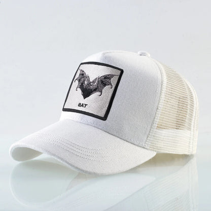 Baseball Cap With Bat Embroidery Four Seasons Snapback Trucker Caps Men Women Fashion Hip Hop Baseball Hat Outdoor Visor Caps