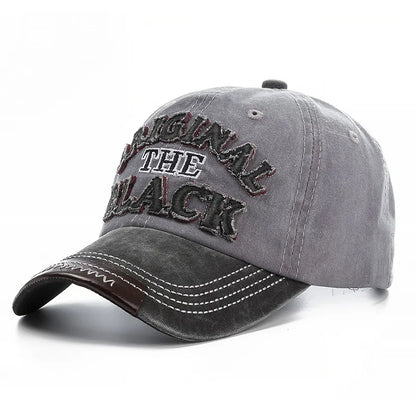 Autumn Women S Men Baseball Cap Solid Color Rebound Letter Embroidery Retro Sun Hat Outdoor Cotton