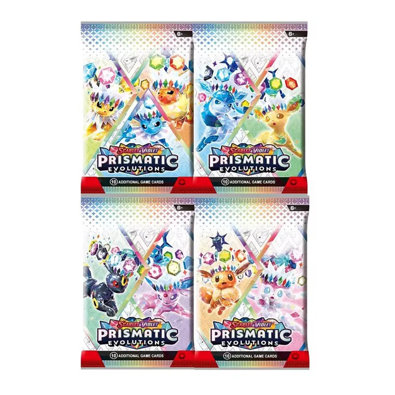 360 Pokémon TCG English Cards Set – Scarlet & Violet 151, Prismatic Evolutions, Phantasmal Flames & Astral Radiance Booster Trading Cards