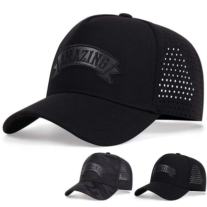Unisex Amazing Letter Embroidery Baseball Caps Spring Summer Outdoor Adjustable Casual Hats
