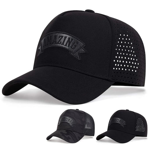 Unisex Amazing Letter Embroidery Baseball Caps Spring Summer Outdoor Adjustable Casual Hats